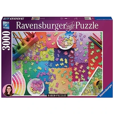 Imagen de Ravensburger Puzzle Arcoíris, Rompecabezas para Adultos, Regalo Niños de 14+ Años, Juego Educativo y Estimulante, 3000 Piezas, 121x80cm