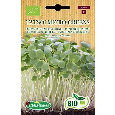 Imagen de Germisem Orgánica Tatsoi Micro Greens Semillas 10 g (ECBIO1907)