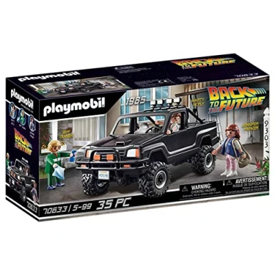 Imagen de PLAYMOBIL 70633 Back to The Future Camioneta Pick up de Marty, A Partir 5 años, Multicolor
