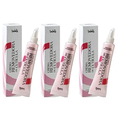 Imagen de Valmy, Pack con Tres Cremas Removedoras De Cutículas En Crema, Tratamiento Efecto Suavizante (15 ml Cada Unidad)