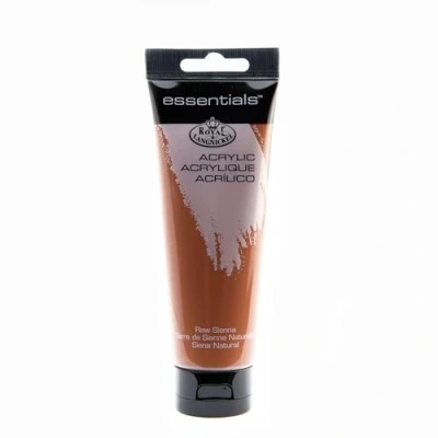 Imagen de Royal &amp; Langnickel Essentials Acrylic Tube Paint, 120ml, Raw Sienna