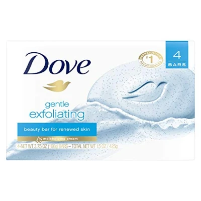 Imagen de Dove Beauty Bar, Gentle Exfoliating 4 oz, Bar by