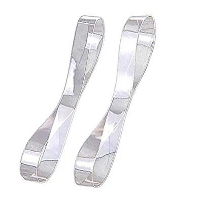 Imagen de XLKJ 10 Pares Correas Transparentes para Sujetar Zapatos, de Tacón alto Invisibles, Cordones Invisibles Zapatos Sueltos, Tacones Altos