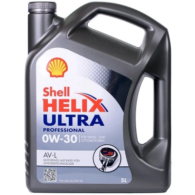 Imagen de Shell Helix Ultra Professional, AV L 0W 30 5L Aceite de motor 550046304 KIA: Sportage IV, Optima / K5, CARENS 4, HYUNDAI: SANTA FE 2, i30 II Hatchback