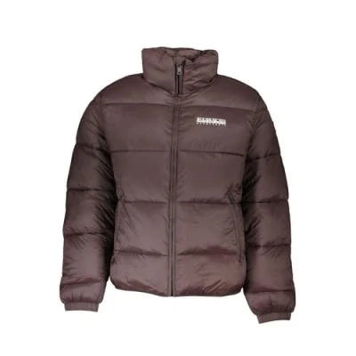 Imagen de Napapijri Chaqueta de poliamida marrón para hombre, Marrón, X Large