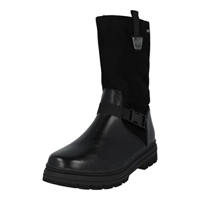 Imagen de TOM TAILOR 4295604, Bota a la Altura de Pantorrilla Mujer, Negro, 39 EU