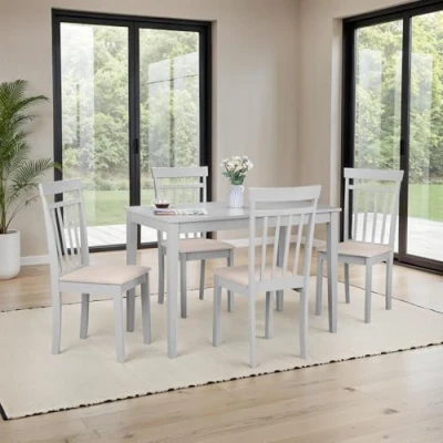 Imagen de Julian Bowen Mesa de comedor Taku, gris