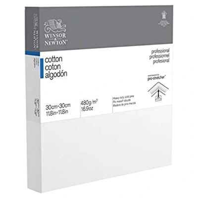 Imagen de Winsor &amp; Newton Lienzo de esquinas anchas algodón, profesional, 30 x cm