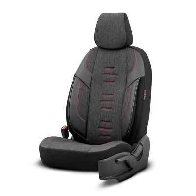 Imagen de Otom Throne THR 101 Cubreasiento negro, gris cuero, textil