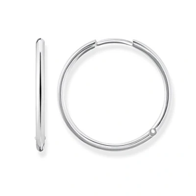 Imagen de Thomas SABO Creolen Gross Pendientes, Mujer, Talla: One Size, Silver coloured