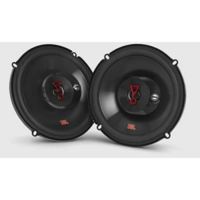 Imagen de JBL Stage3 637F Juego de Altavoces Coche 3 vías Echo Auto Harman Kardon 225 vatios 2 Unidades Altavoz para moviles Grande 16,5cm 165mm 6,5 Pulgadas sin Tapa Rejilla
