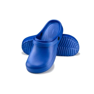 Imagen de ESTRO Zapatillas Cross Mujer Suecos Zuecos Verano Clogs de Trabajo Zapatos Sanitarios F07 (37 EU, Azul)