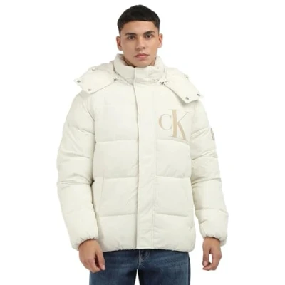 Imagen de Calvin Klein Jeans Essentials Jacket Chaqueta de invierno, Hombre, Talla: XXL, Ivory