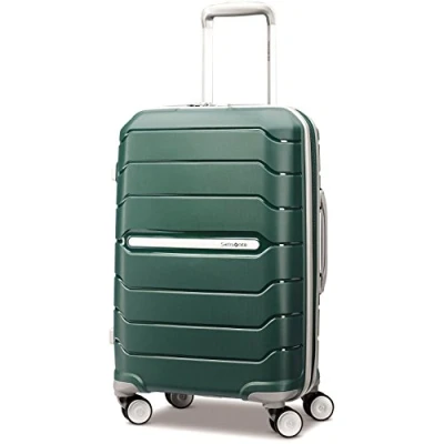 Imagen de Samsonite Freeform Hardside Spinner 21, Verde Salvia, Talla única, expandible con Ruedas giratorias Dobles