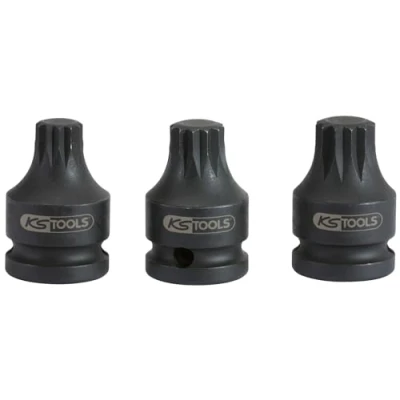 Imagen de KS TOOLS 515.1171 E Cubos insertables M14 12,5 (1/2&quot;)mm (pulgadas) dentado exterior, interior