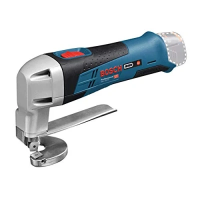 Imagen de Bosch Professional GSC 12V 13 Cizalla de metal a batería (12V, 3600 cpm, corte en acero max. 1,3 mm, sin batería, caja)