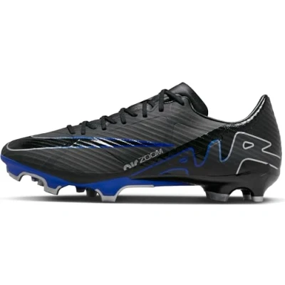 Imagen de NIKE Zoom Vapor 15 Academy FG/MG, Zapatillas de fútbol Hombre, Negro/Cromo Hyper Royal, 39 EU