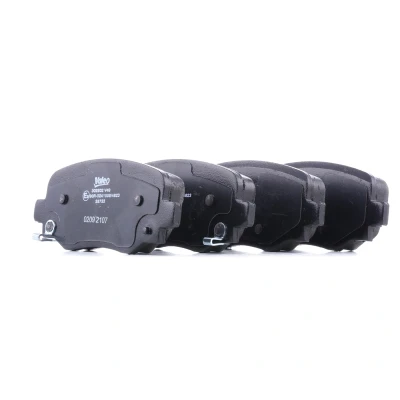 Imagen de VALEO 302202 Juego de pastillas freno Eje trasero con contacto avisador desgaste Chapa antichirridos JEEP: Compass, Renegade SUV, FIAT: 500X