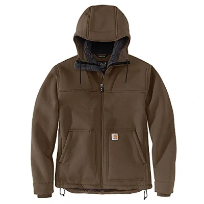 Imagen de Carhartt Super Dux Relaxed Fit Sherpa Lined Active Jac Abrigo de Trabajo BONDADO, Coffee, L los Hombres