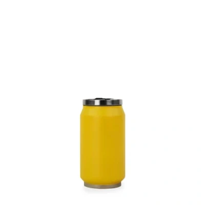 Imagen de YOKO DESIGN Lisa Lata isotérmica, Acero Inoxidable, Beige, Dorado, 7 cm