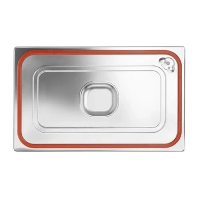 Imagen de HENDI Tapa Gastronorm con borde de silicona Profi Line GN 1/1 530x325 mm