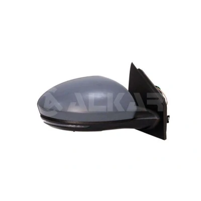 Imagen de Espejo retrovisor Alkar 6144237 derecha imprimado eléctrico calefactable, con sensor de temperatura, convexo para vehíc. volante a la izquierda