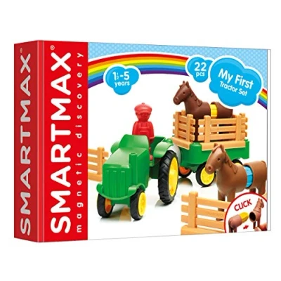 Imagen de SMARTMAX My First Tractor Set, Construction Toy, 22 Pieces, 1 1/2 5 Years