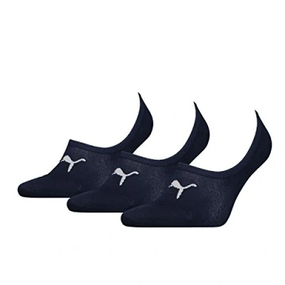 Imagen de Puma Footie 3p Unisex deporte, Azul (Navy 321), 39/42 (Talla del fabricante: 039) (Pack de 3) para Hombre