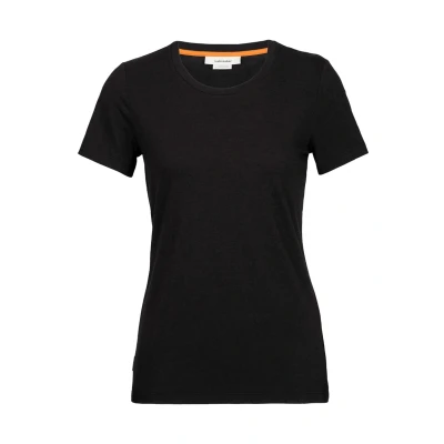 Imagen de Icebreaker Central SS Camiseta básica, Mujer, Talla: Small, Black