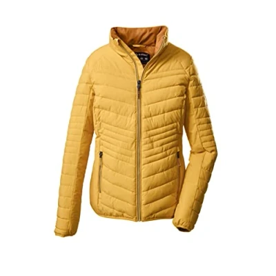Imagen de Killtec Women&#039;s Chaqueta/chaqueta acolchada en look plumífero con cuello alto KOW 60 WMN QLTD JCKT, light peach, 36, 38640 000
