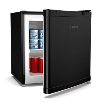 Imagen de Klarstein Irene Mini Nevera, 31L Nevera/Congelador Compacto Con Temperatura Ajustable 24C A 10C, Eficiente Energéticamente, Silencioso 38 Db Para Dormitorios &amp; Espacios Pequeños