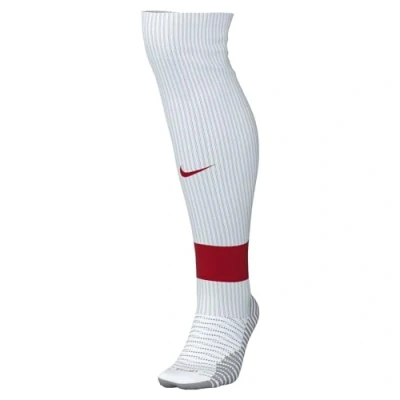Imagen de Nike FQ8253 103 Strike Dri FIT Socks Unisex WHITE/UNIVERSITY RED/UNIVERSITY RED Tamaño XS