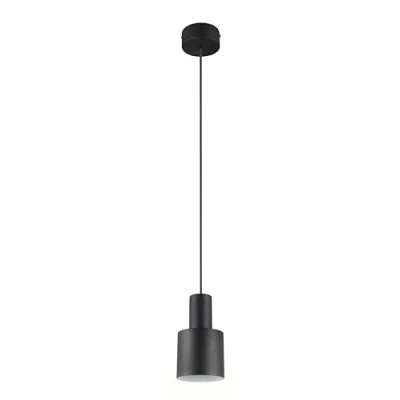 Imagen de Trio Leuchten Lámpara Colgante AGUDO 319400132, Negro Mate Metal, exc. 1x E27