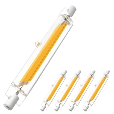 Imagen de CLAR R7S LED 118mm, Bombilla LED, R7S, Lampara Lineal Alargada, 13W 3000ºK (Pack 5)
