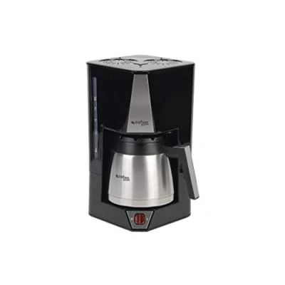Imagen de Cofan Cafetera eléctrica de goteo Con jarra termo acero inoxidable Capacidad para 1,2 litros y 800 w