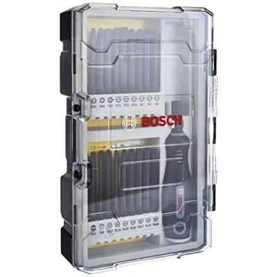 Imagen de Bosch Professional Set de 37 unidades Punta atornillar Extra Hard (para con empuñadura, Accesorios taladros rotativos y atornilladores)