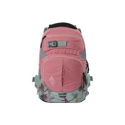 Imagen de Nitro Superhero Mochila Escolar, Cinturón de Cintura Extraíble, Placa Base Resistente, Bolsa Térmi, Woodrose, 30 L, Casual