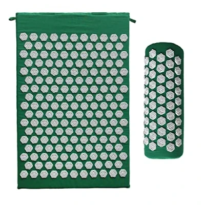 Imagen de Esterilla Acupresion Loto Alfombrilla Alfombra con Almohada Acupressure Mat para Una Relajación y Masaje