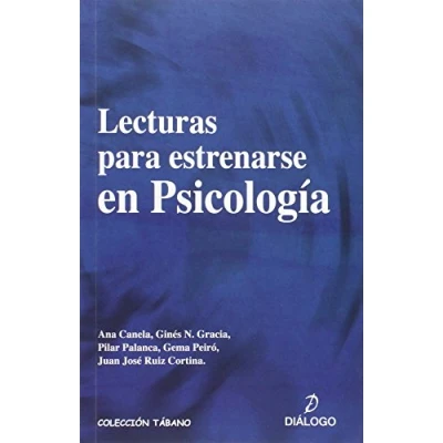 Imagen de Lecturas para estrenarse en psicología (Tábano) 9788496976764