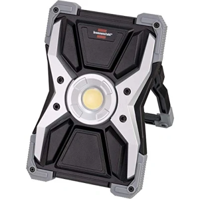 Imagen de Brennenstuhl RUFUS foco LED a batería recargable de 30 W (3000 lm, luz trabajo profesional, lámpara portátil, regulable, interruptor con modos, carcasa resistente, IP65)