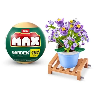Imagen de MAX Premium Garden Pot Plants Building Bricks Collection (up to 233 Pieces, 6 Collect). (Gypsophila Paniculata, 1 Capsule)
