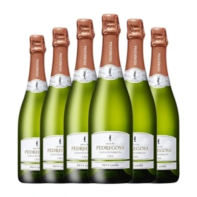 Imagen de Pedregosa Petit Cuvée Brut Nature Cava Joven 75 cl Espumoso blanco (Caja de 6 Botellas cl)