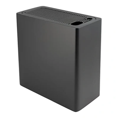 Imagen de Rockingham Forge Bloque de Cuchillos Universal, Negro Mate, Extra Grande con 28 Ranuras, KB 6824BK