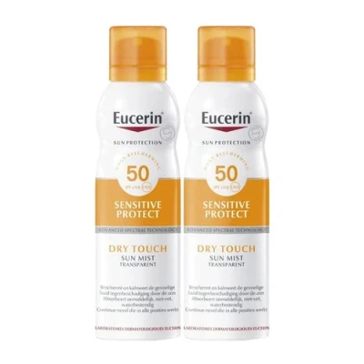 Imagen de Eucerin Sun Oil Control Dry Touch Mist Transparent Set SPF 50