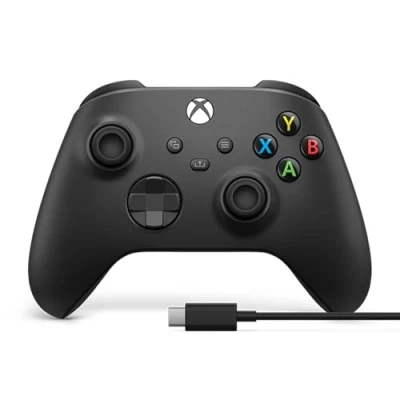 Imagen de Mando Xbox Microsoft Xbox, Bluetooth + Cable USB C, Negro