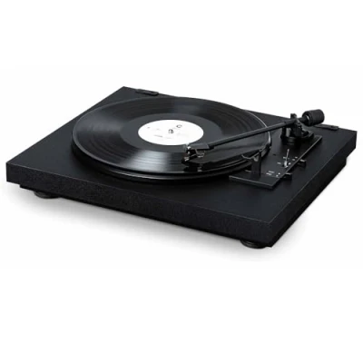 Imagen de Pro Ject A1, Tocadiscos Totalmente automático con preamplificador de Fono, conmutación electrónica 33/45 y capsula OM10, Negro