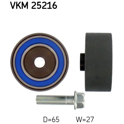 Imagen de SKF VKM 25216 Polea inversión/guía, correa distribución con material de fijación OPEL: Astra G Berlina, H Hatchback, GTC