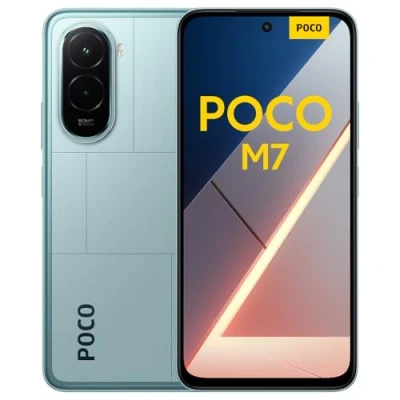 Imagen de XIAOMI POCO M7 Smartphone de 6+128GB, Cámara Dual 50MP con AI, Pantalla inmersiva 6,9 FHD+, Snapdragon 685, Carga rápida 33W y Reversible 18W, Cargador no Incluido, Azul (Versión ES)