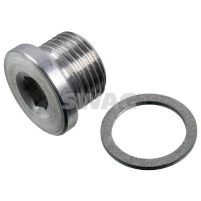 Imagen de SWAG 33 10 2679 Tapon de Cárter Aluminio 8 con junta anular PORSCHE: Cayman, 944 Coupé, Panamera