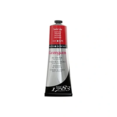 Imagen de Daler Rowney Georgian Pintura al óleo magníficos colores 225 ml Rojo escarlata